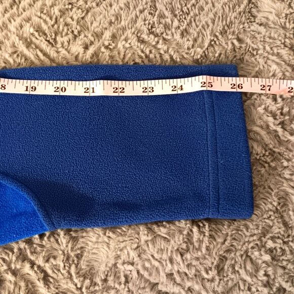 PATAGONIA Blue Fleece Zip Jacket Outdoor Warm Cozy Men's Small or Youth XL/XXL - Picture 12 of 12